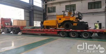 中交西筑LTD600輪式攤鋪機助力山東道路建設，引領工程管理新標桿